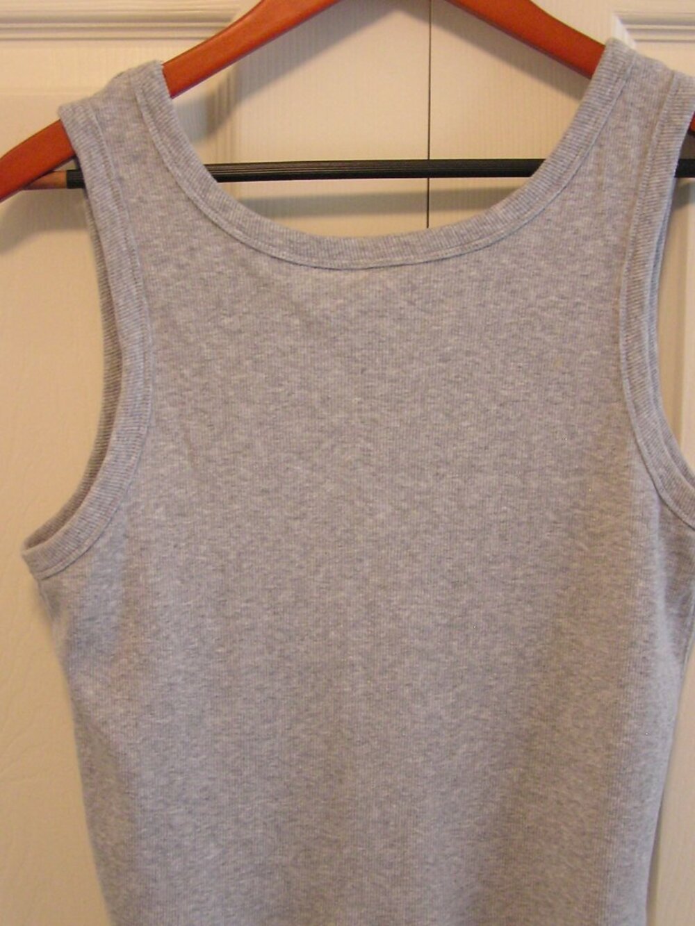 Keith Haring Multi Dancing Figure Grey Ribbed Tank Top - Picture 7 of 10